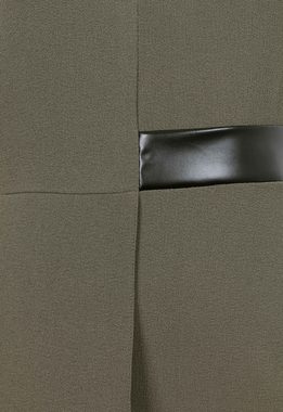 Sarcia.eu Minikleid Sehr Elegantes Asymmetrisches Mini Kleid Reissverschluss Khaki XL