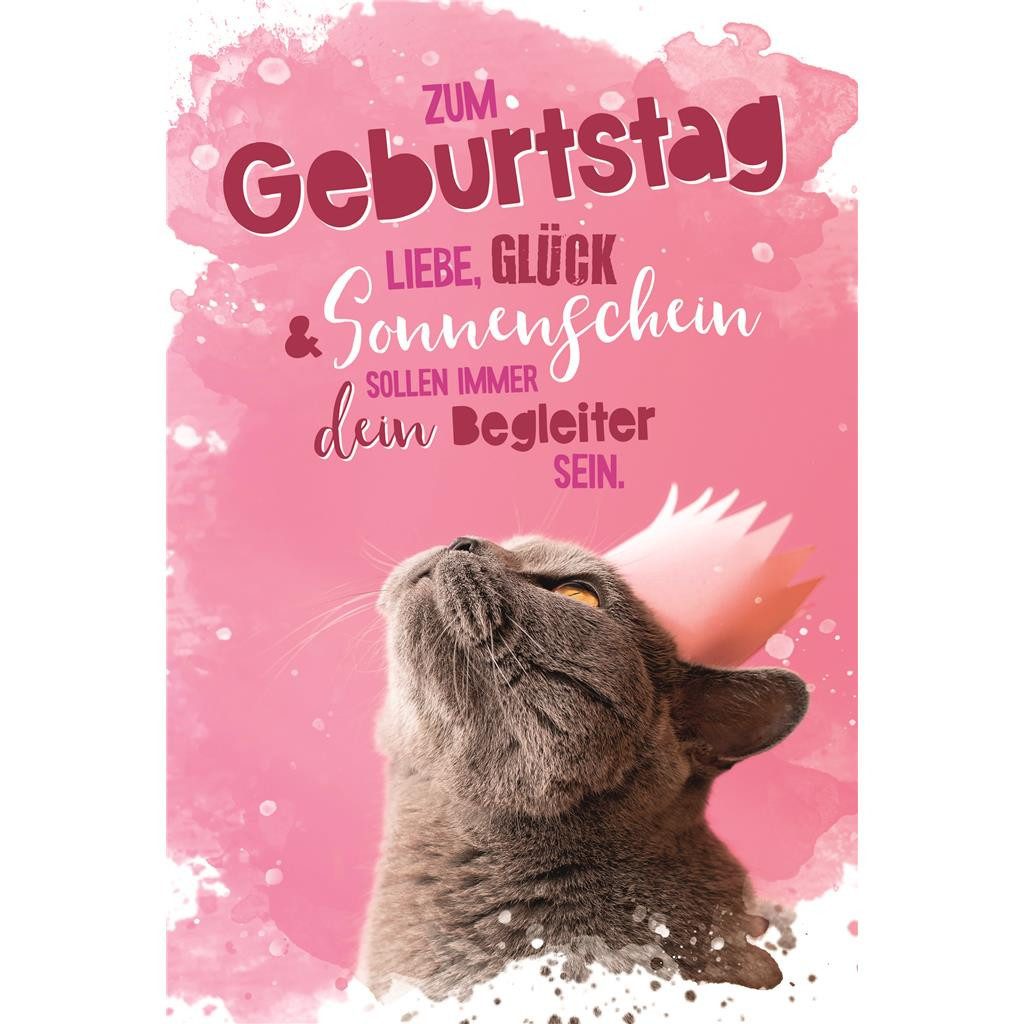 Skorpion Grußkarten Geburtstag - Glückwunschkarte im Format 11,5 x 17 cm mit Umschlag
