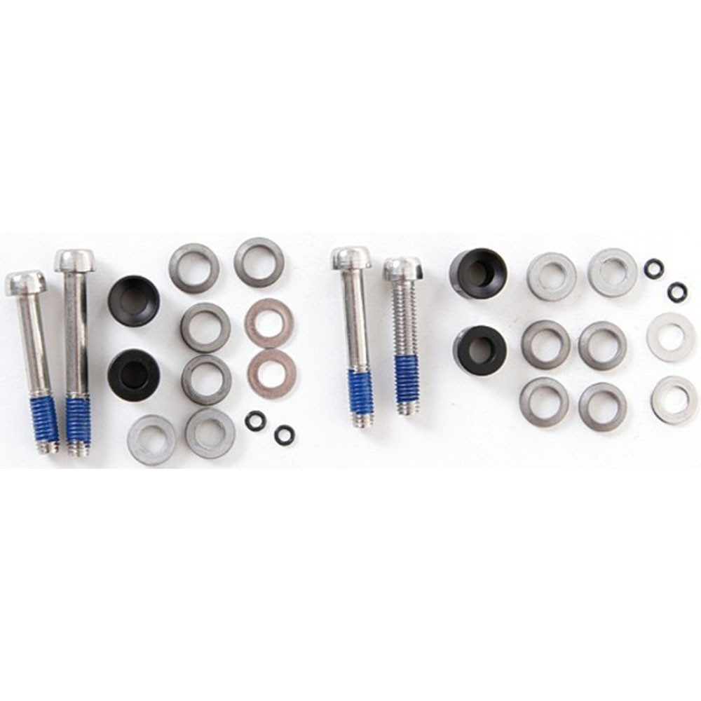 Scheibenbremse AVID Bremssattel Adapter Spacer Set 20 S F180/R160 EDELSTAHL ca.100g 0