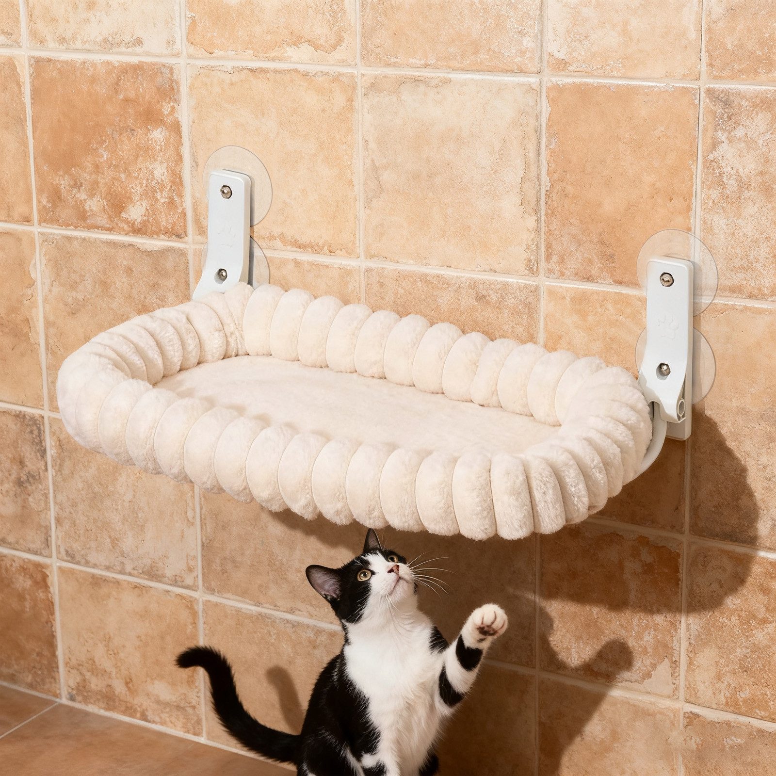 OKWISH Katzen-Hängematte Katzenbett Hängematte Katzen-Fensterhängesitz Fens günstig online kaufen