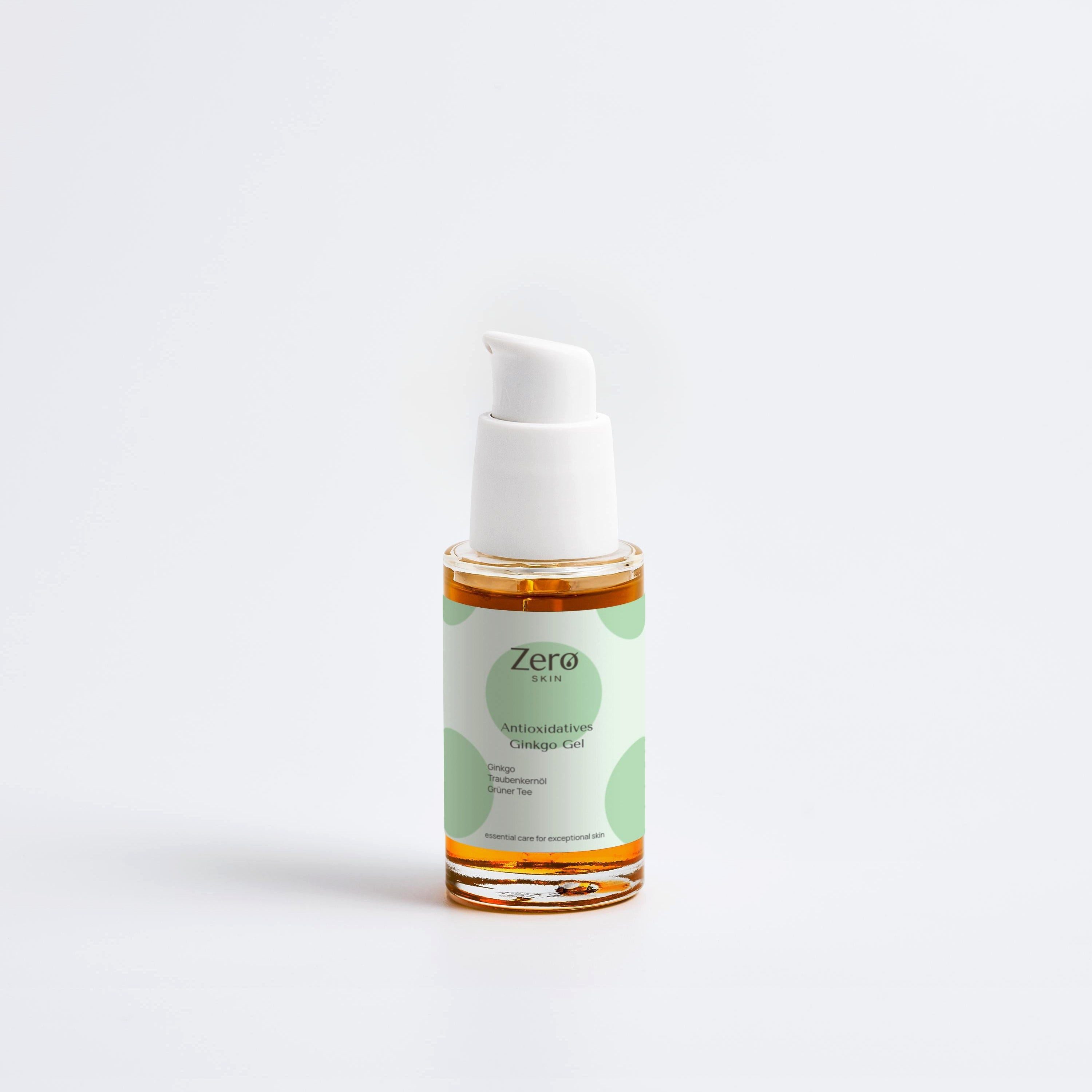 Zero Skin Gesichtsgel Antioxidatives Ginkgo Gel - 30 ml
