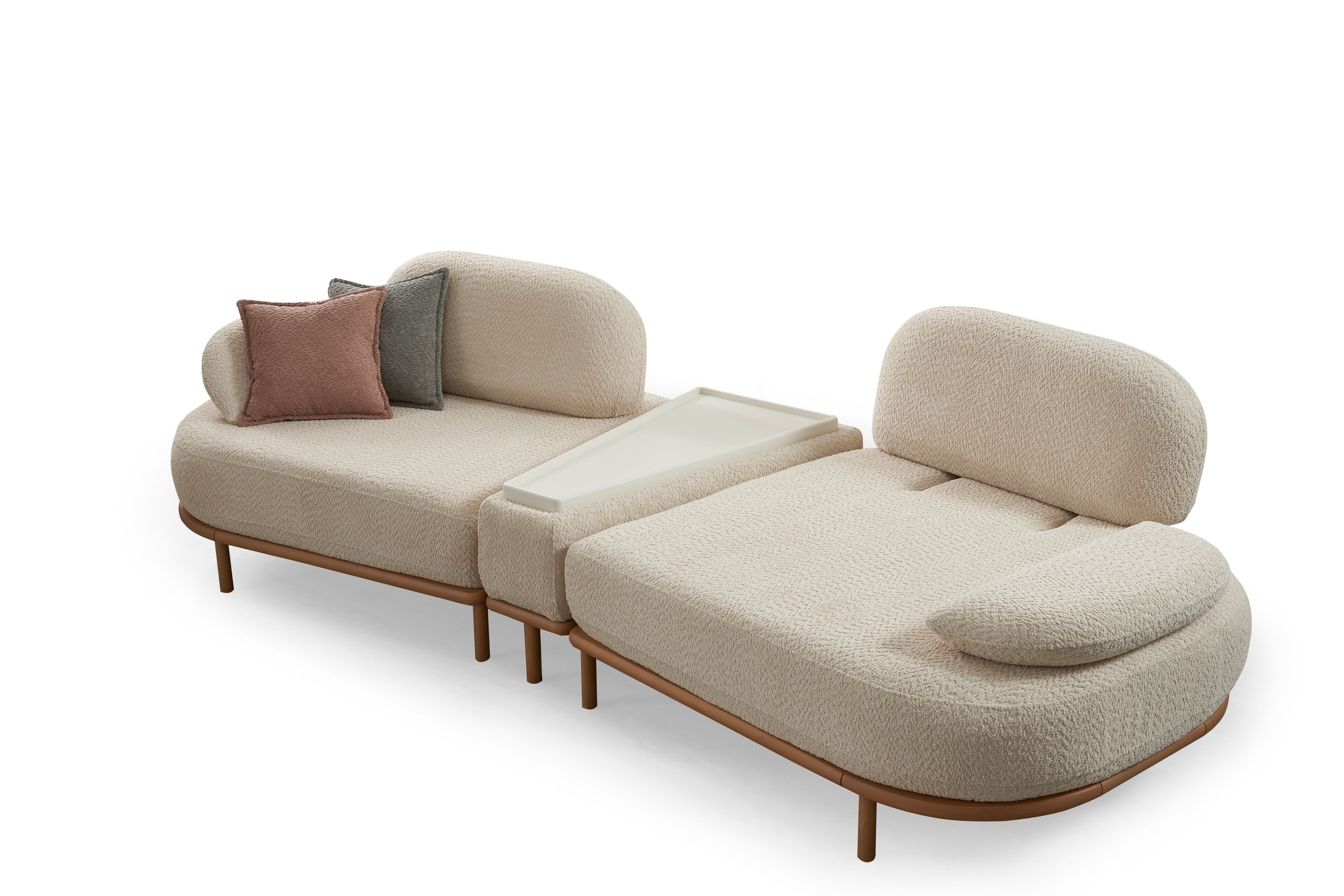 Nobelaa Sofa Sitzgruppe/Sofa Set - Wohnzimmergarnitur "Milfoil" 3+2+1