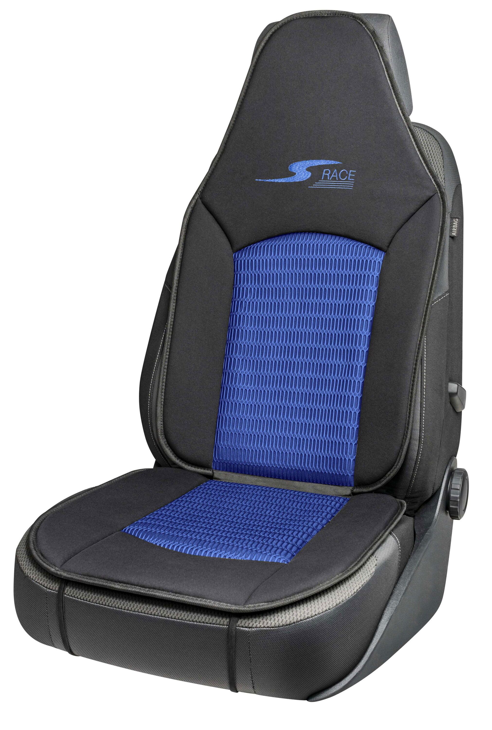 CarComfort Autositzauflage Sitzaufleger S-Race Pilotensit, 1 Stück, 1-tlg.