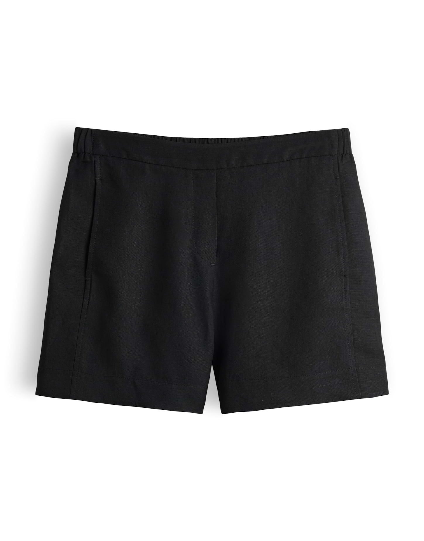 OPUS Shorts Melane oasis aus Webware mit Leinenstruktur Mit Eingrifftaschen für praktische Alltagslooks