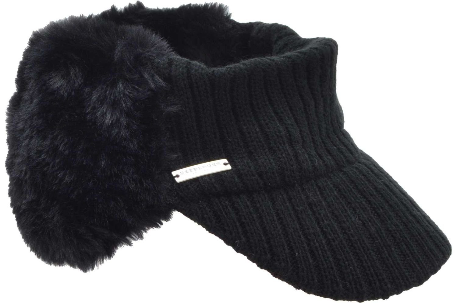 Seeberger Strickmütze Strick mit Ohrschutz aus günstig online kaufen