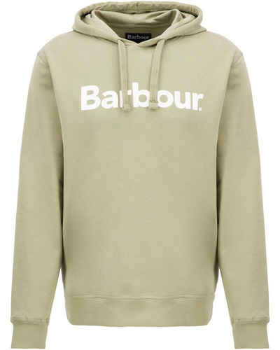 Barbour Sweater Hoodie Logo Popover
