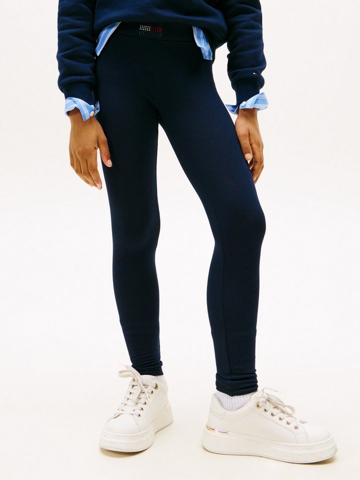 Tommy Hilfiger Leggings RHINE STONE LEGGING Kinder bis 16 Jahre