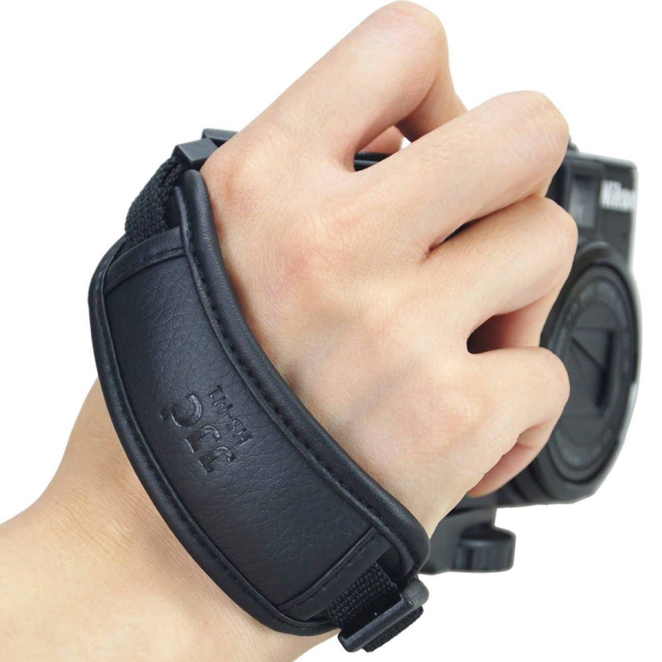 JJC Handschlaufe Handgurt für SLR & spiegellose Kameras Ergonomischer Halt und Komfort