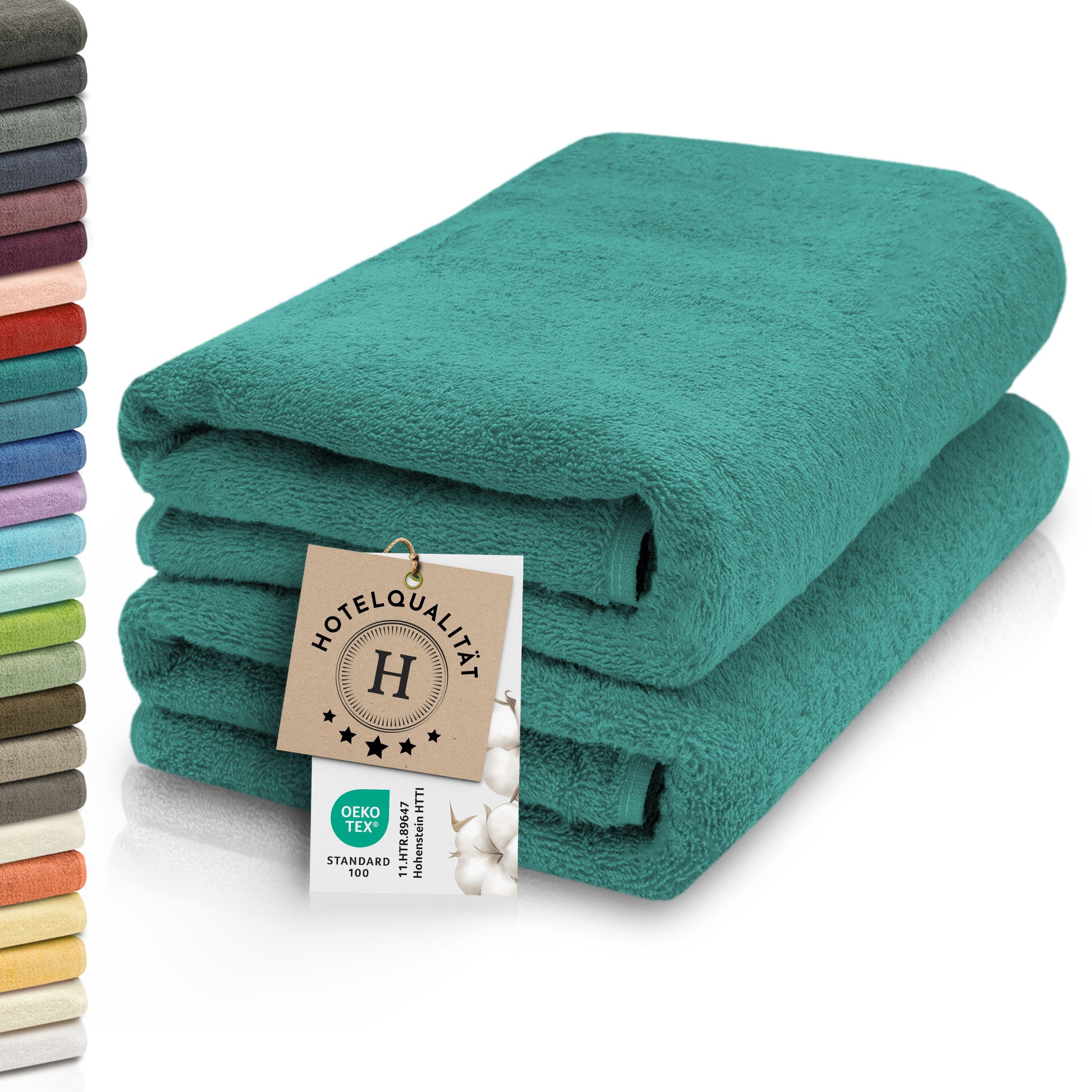 ZOLLNER Saunatuch, Walkfrottier (2-St), 70 x günstig online kaufen