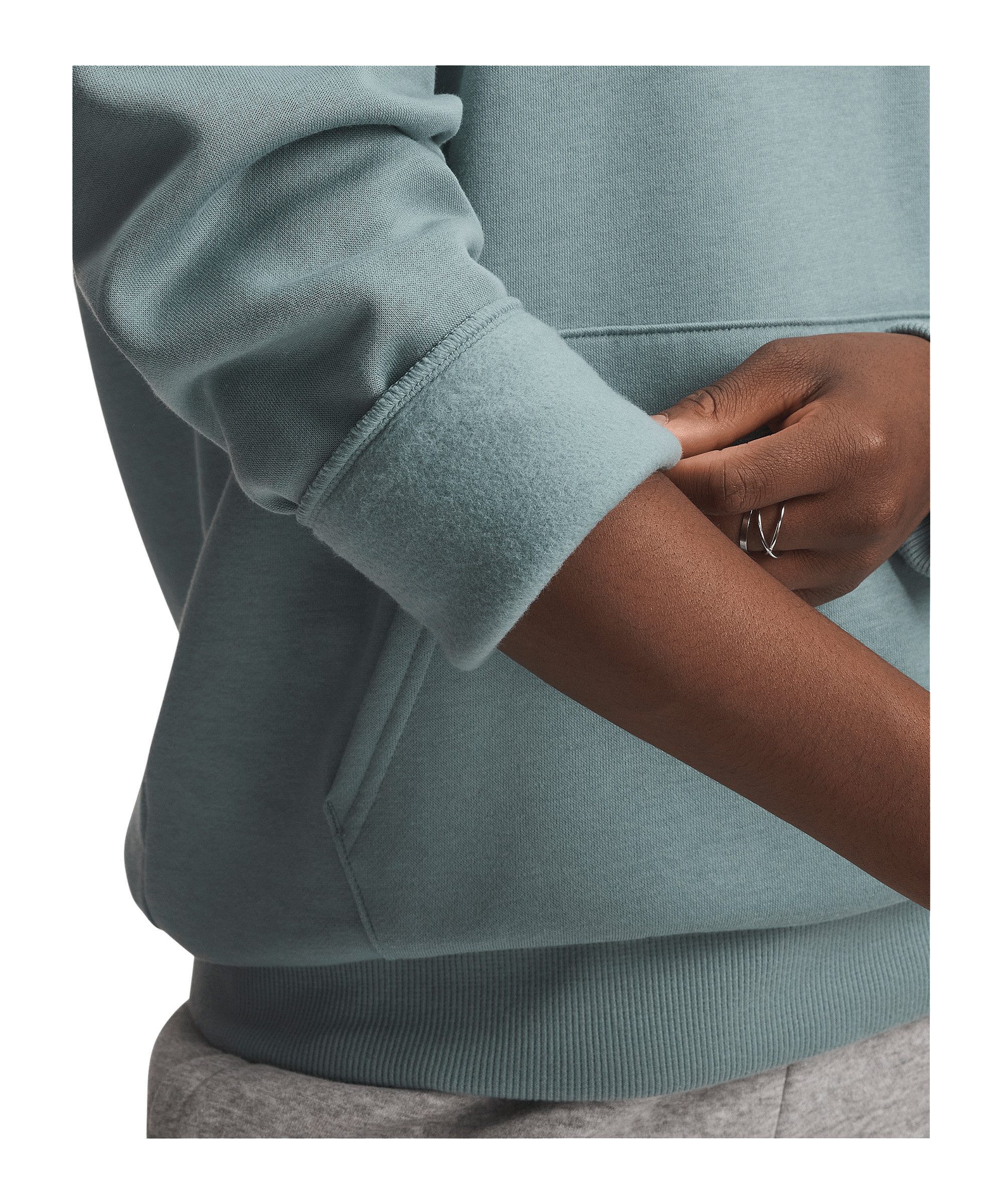 Under Armour® T-Shirt Under Armour Rival Fleece Big Logo Hoody Damen Baumwolle