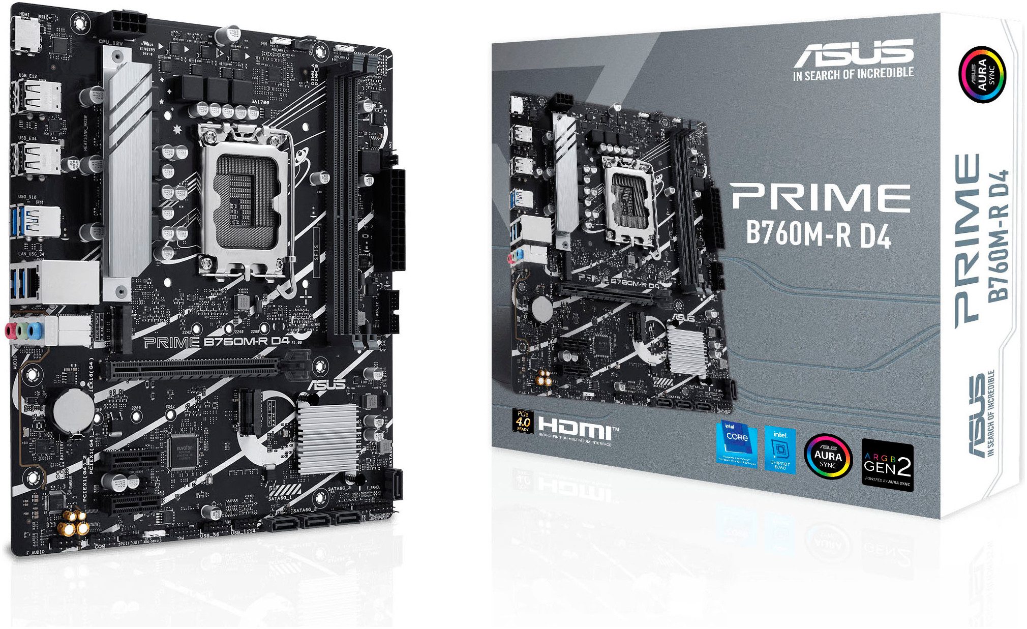 PRIME B760M-R D4 Mainboard