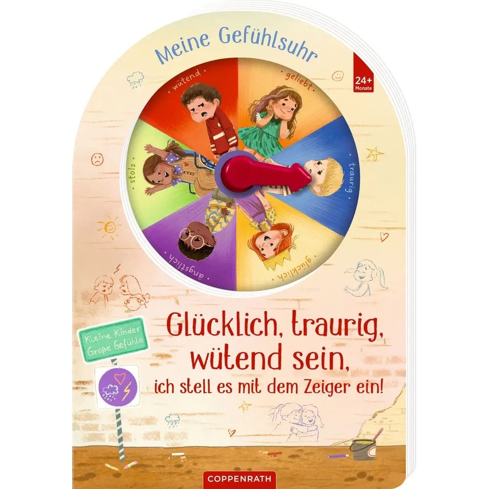 COPPENRATH DIE SPIEGELBURG Zeichenalbum Glücklich, traurig, wütend sein, ich stell es mit dem Zeiger ein! - Me