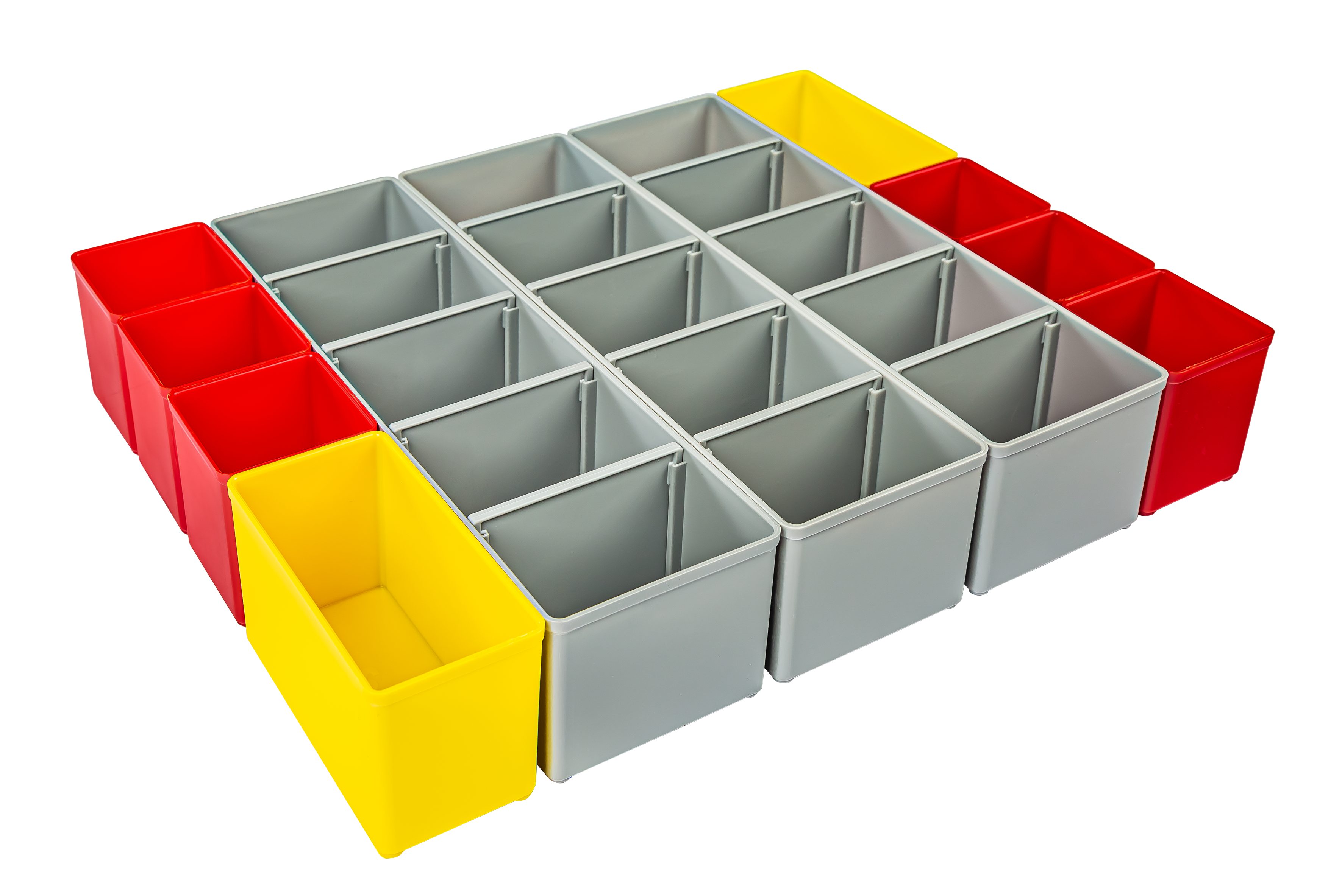 Sortimo® Werkzeugkoffer Sortimo Systemkoffer i-Boxx 72 schwarz Industrial Line Mit Insetboxen