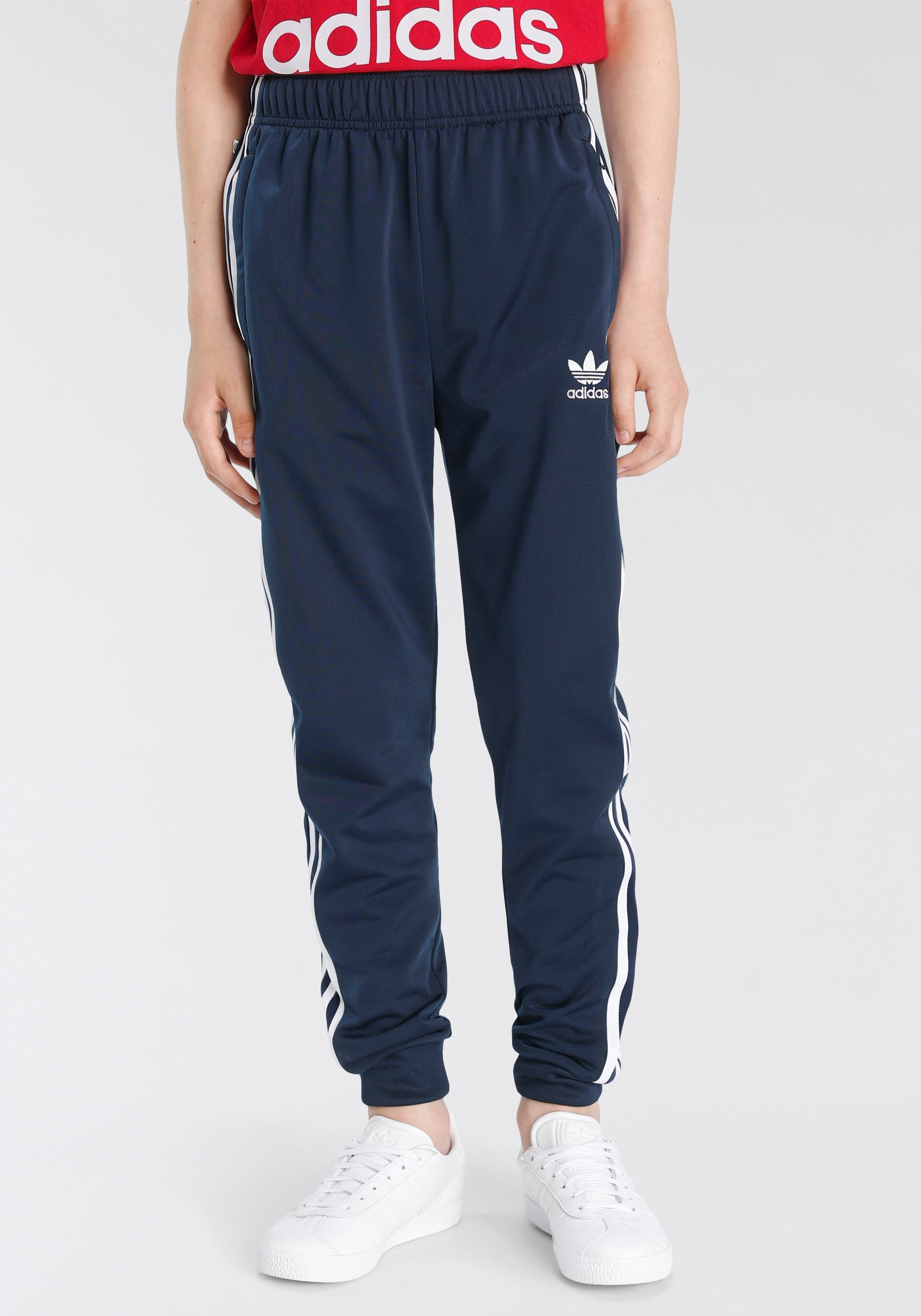 [Wird zu einem supergünstigen Preis angeboten!] adidas Indigo Sporthose SST ADICOLOR Originals (1-tlg) Night