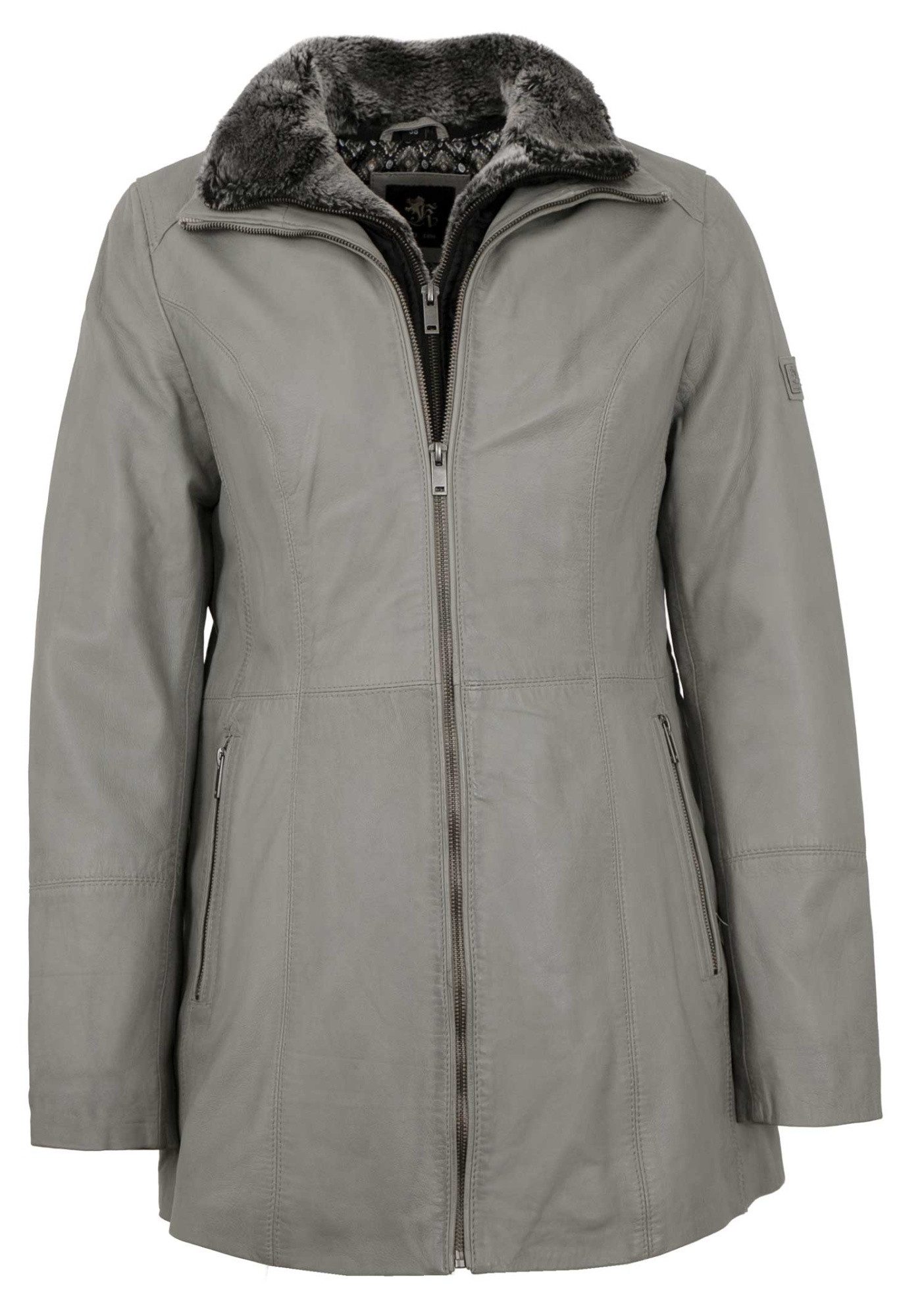 Otto Kern Lederjacke Donna/L OTTO KERN - Damen Ledermantel Longjacke Lammna günstig online kaufen