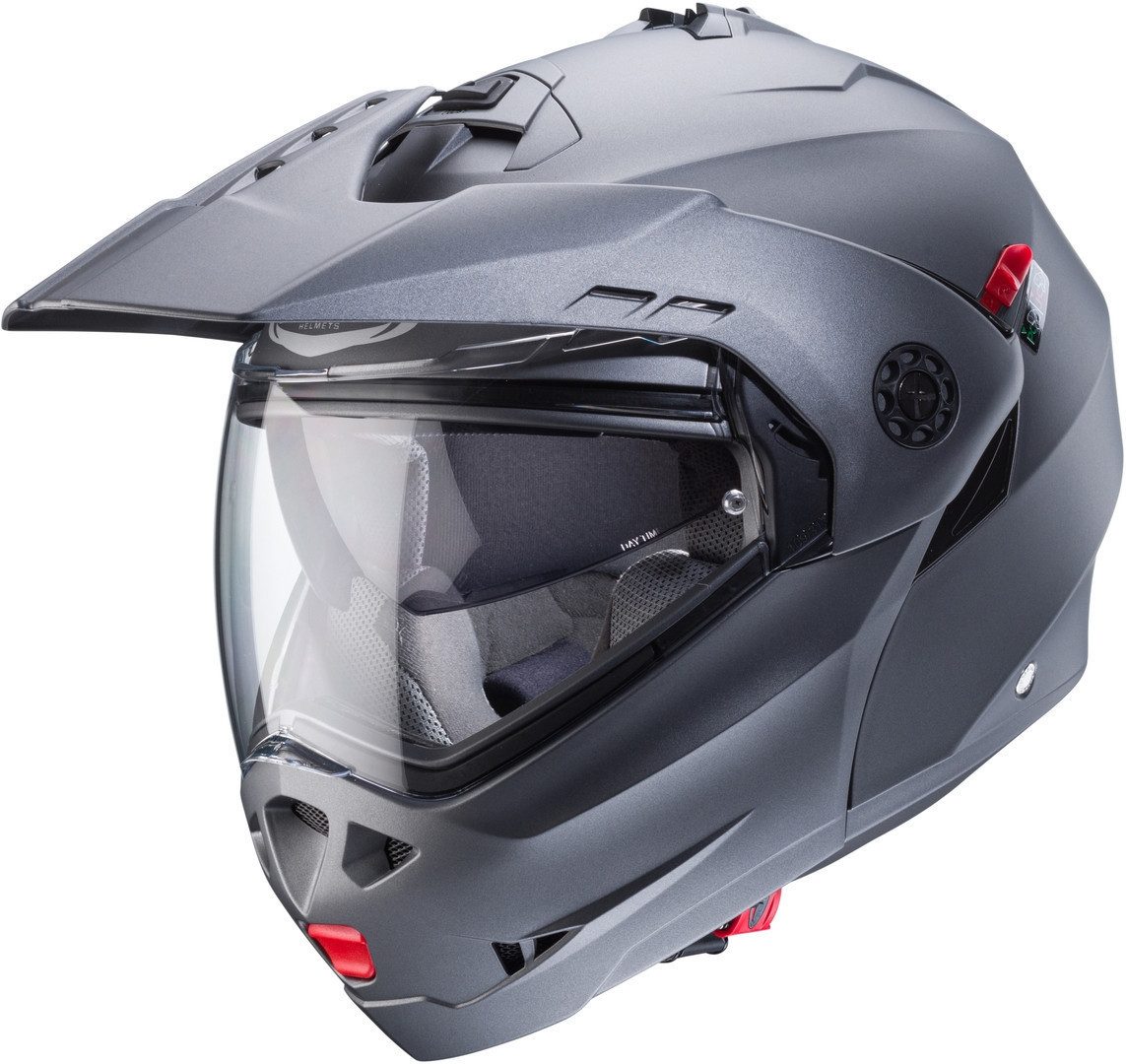 Caberg Motorradhelm Tourmax X Klapphelm, vorbereitet für Kommunikationssystem,integriertes Sonnenvisier