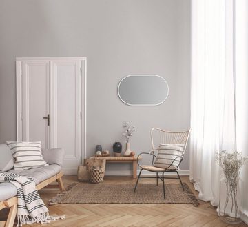 Talos Dekospiegel Design Spiegel oval weiß, 45x75 cm (1-St)