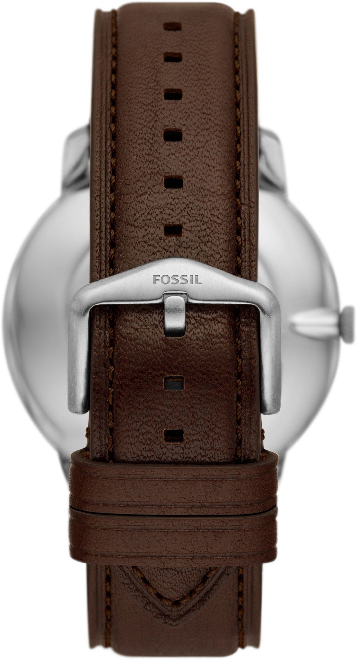 Fossil Quarzuhr MINIMALIST, FS6019SET, (Set, 2-tlg., auch mit als ideal Geschenk Armband)