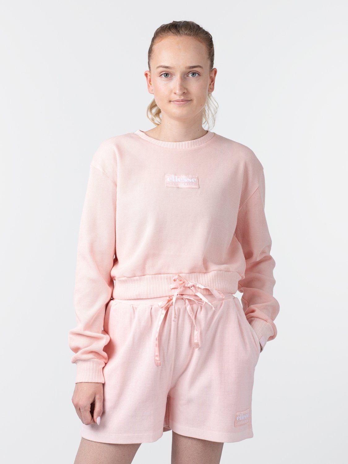 Ellesse Sweater Ellesse Lusso Crop Sweatshirt