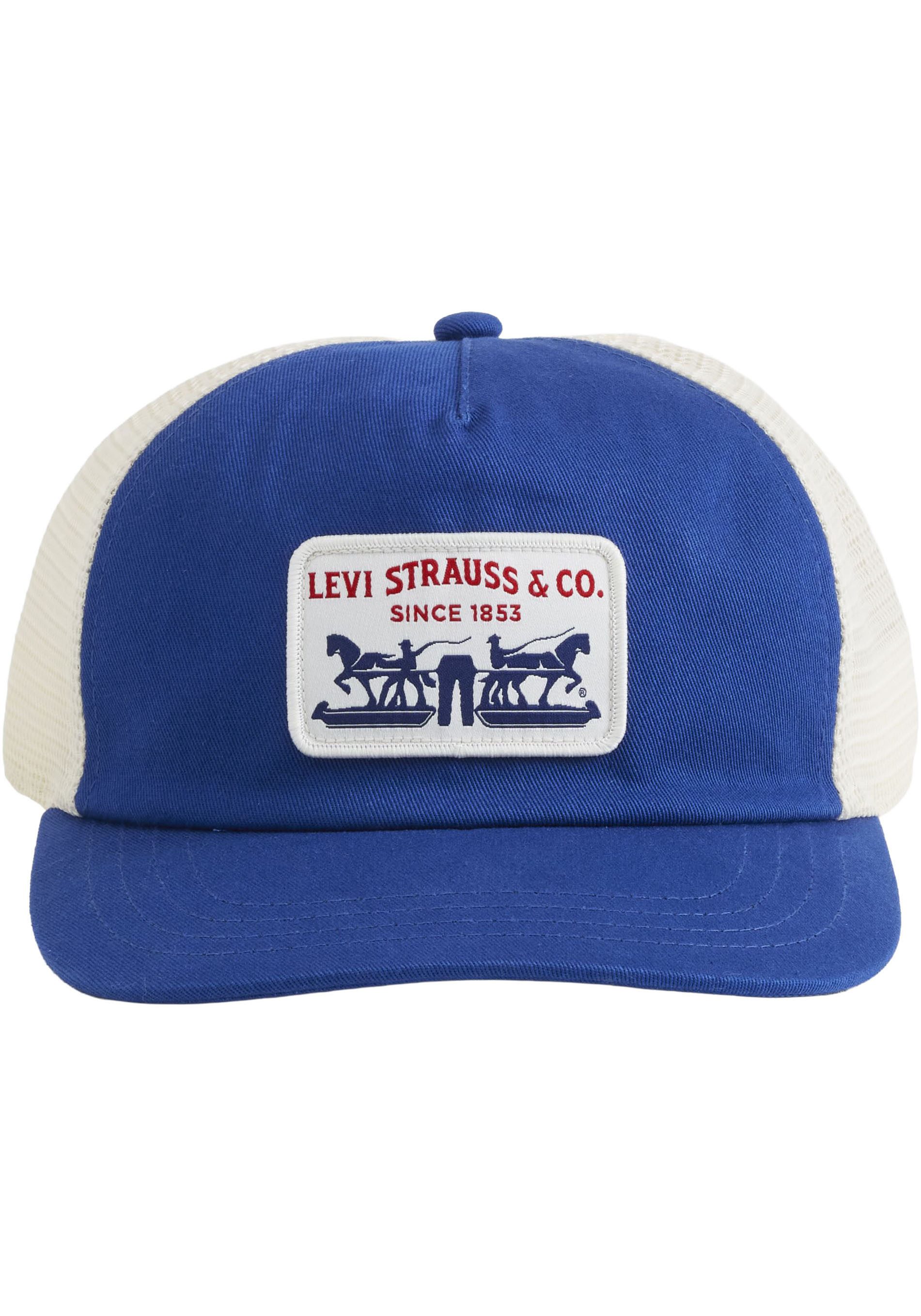 Levi's® Trucker Cap PRESIDIO TRUCKER mit Logo Stickerei