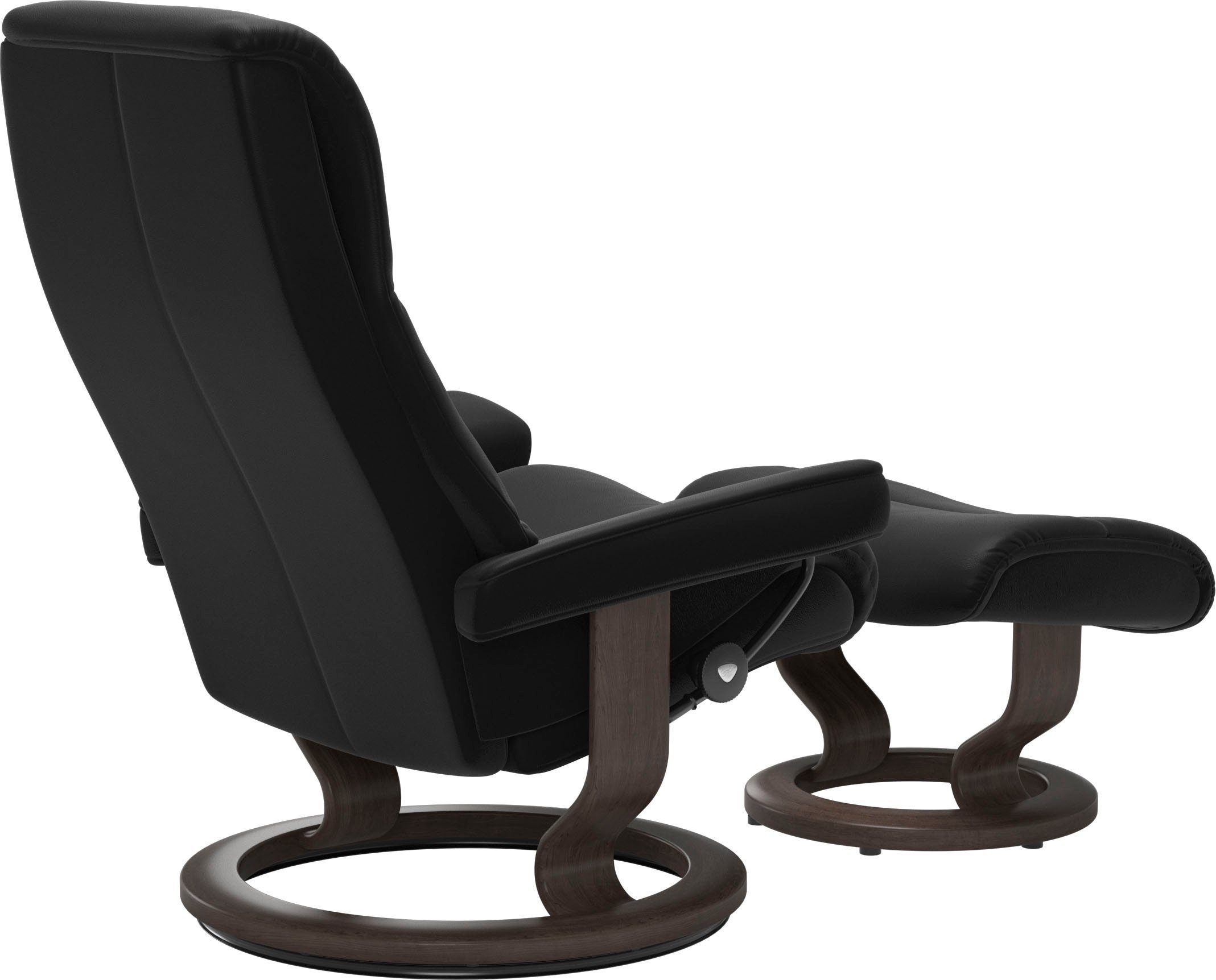 Base, View, Größe Wenge Stressless® Classic S,Gestell Relaxsessel mit