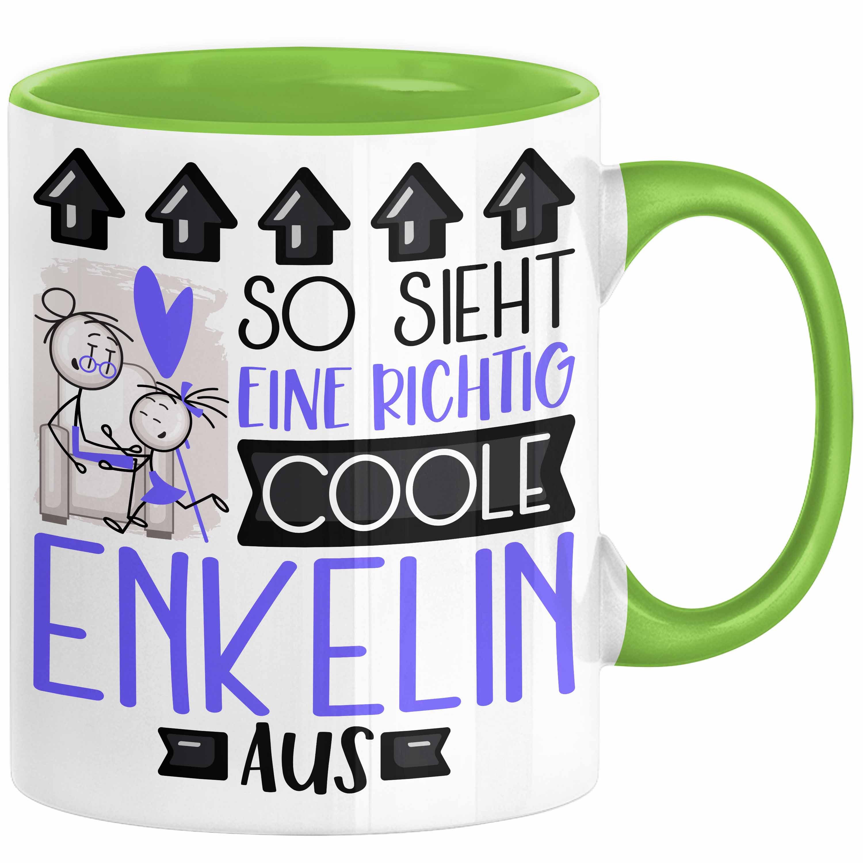 Tasse Enkelin Geschenk Tasse Geschenkidee für Enkelin Geburtstag Weihnachten