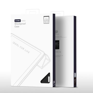 Dux Ducis Tablet-Hülle Hartschale mit Smart Sleep und integrierter Standfunktion Etui Schutz Hülle Tasche Cover kompatibel mit HUAWEI MATEPAD Pro 10.8" Schwarz