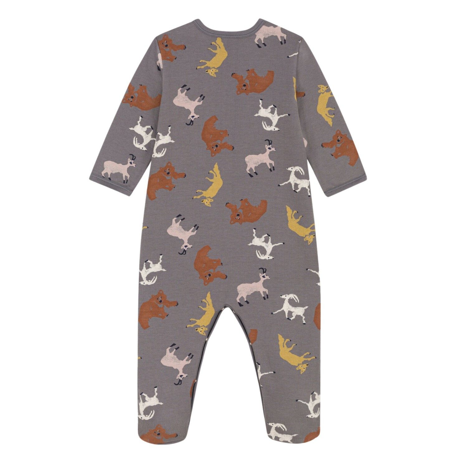 Petit Bateau Strampler Petit Bateau Baby-Strampler mit Tiermotiv aus Baumwolle
