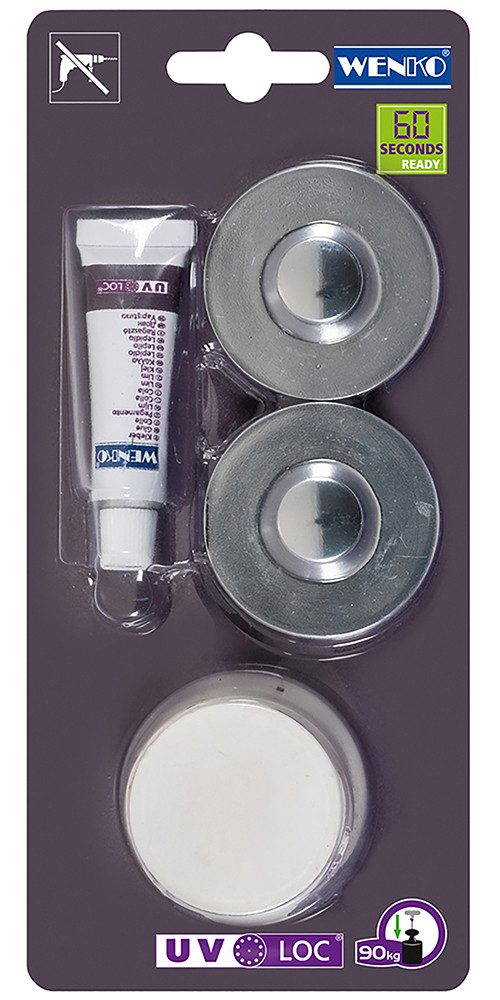WENKO Bad-Befestigungsset UV-Loc®, (Set), 5-tlg., passend günstig online kaufen