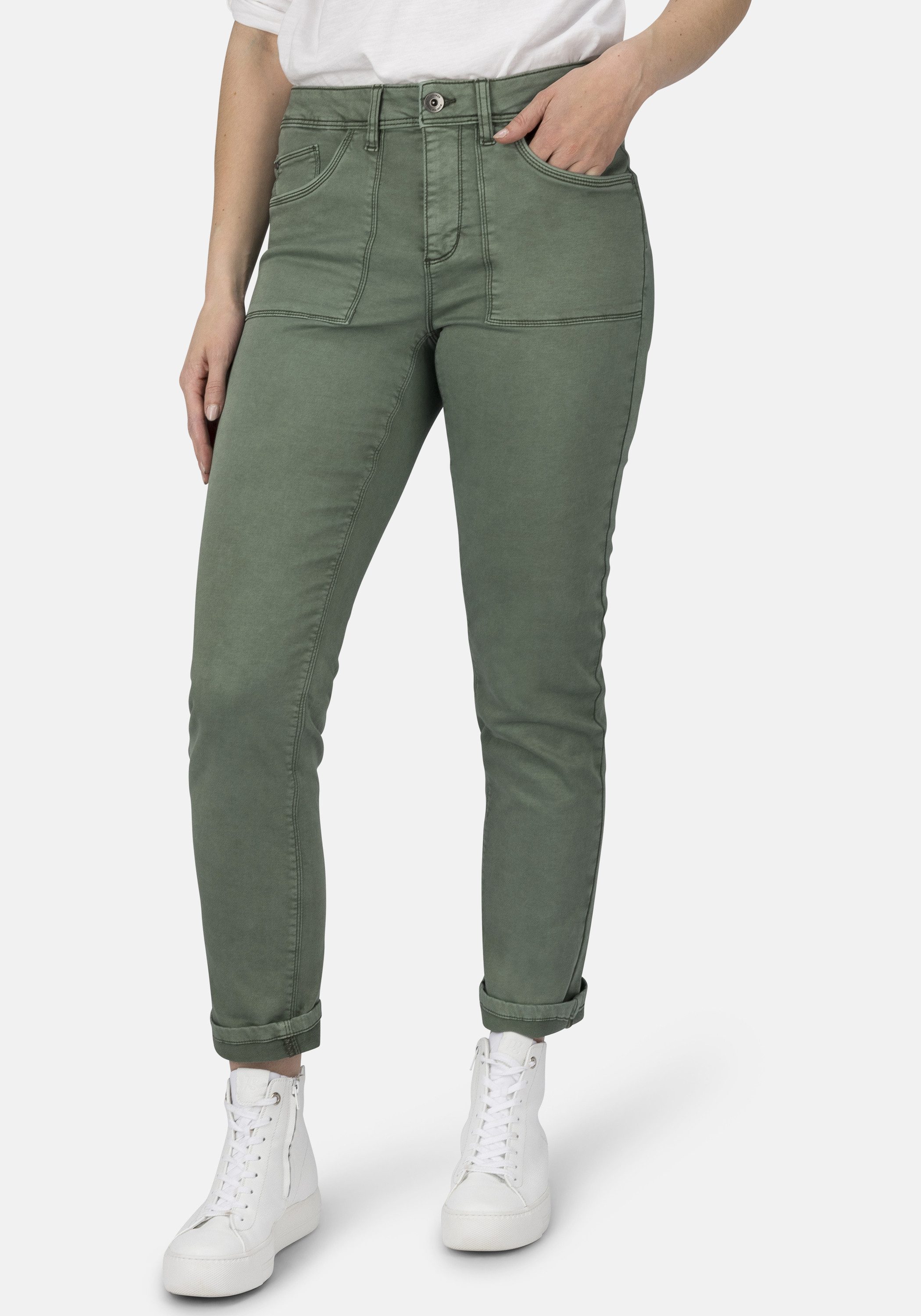 STOOKER WOMEN 5-Pocket-Jeans DAVOS Colour Jogg günstig online kaufen