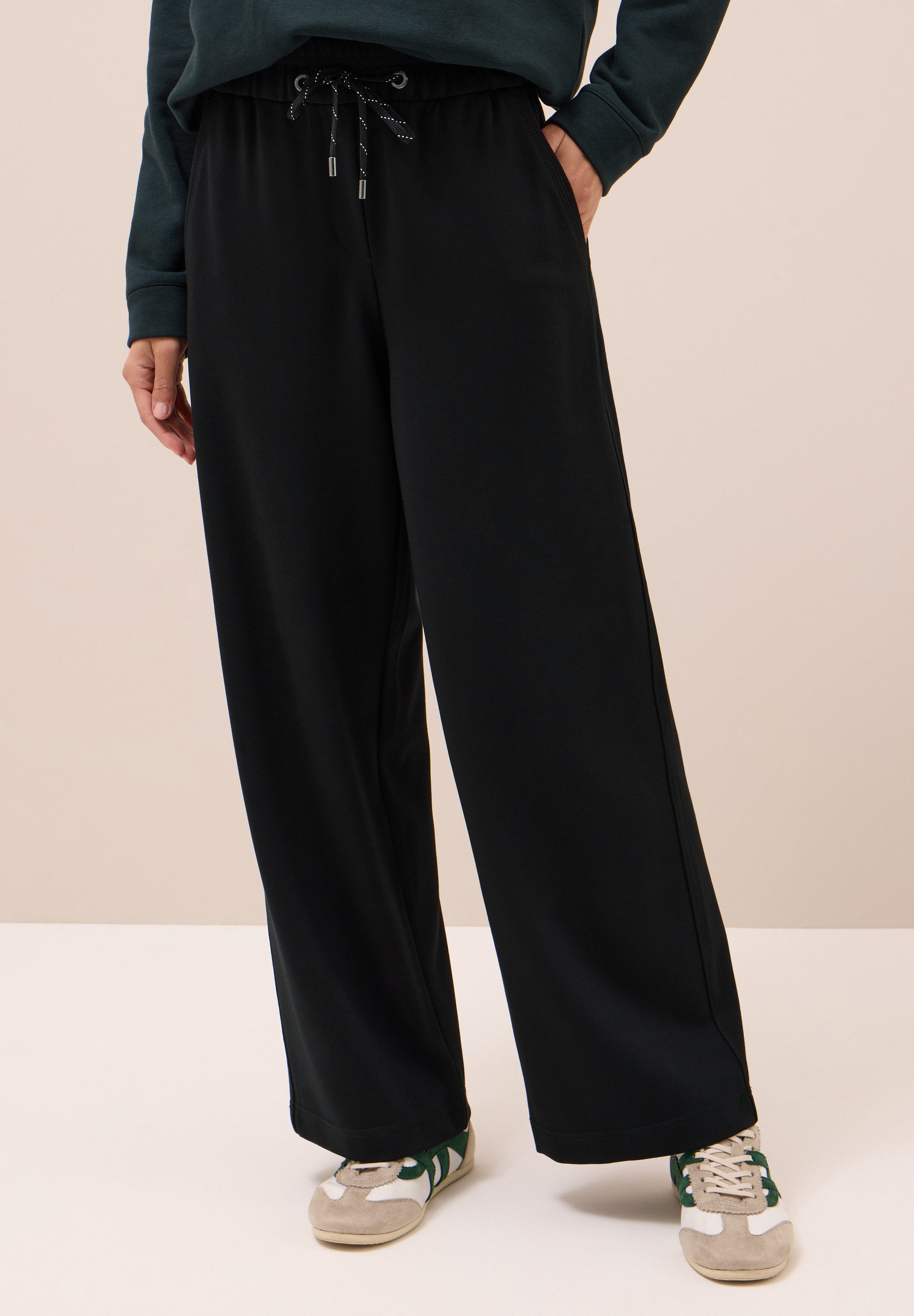 CECIL Jerseyhose High Waist