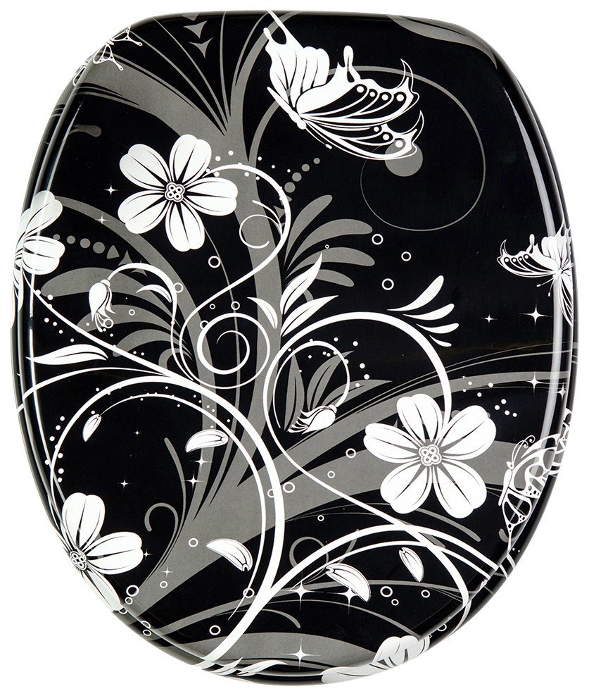 WC-Sitz White Flower