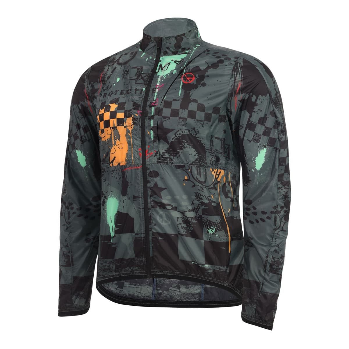 Fahrradjacke Windjacke Herren P-Rise up Rosa Parks