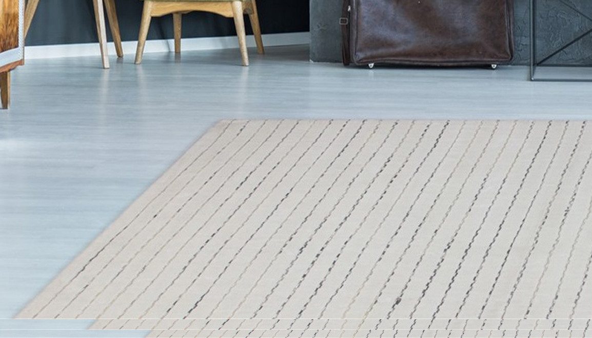 Kayoom Teppich Prime 110, rechteckig, Höhe: 15 mm, Handgefertigtes Unikat, sehr weiche Haptik, pflegeleicht