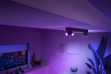 Philips Hue LED Deckenspot »Centris«, Individ. Lampeneinstellungen mit der Hue App, Lampen einzeln anpassbar