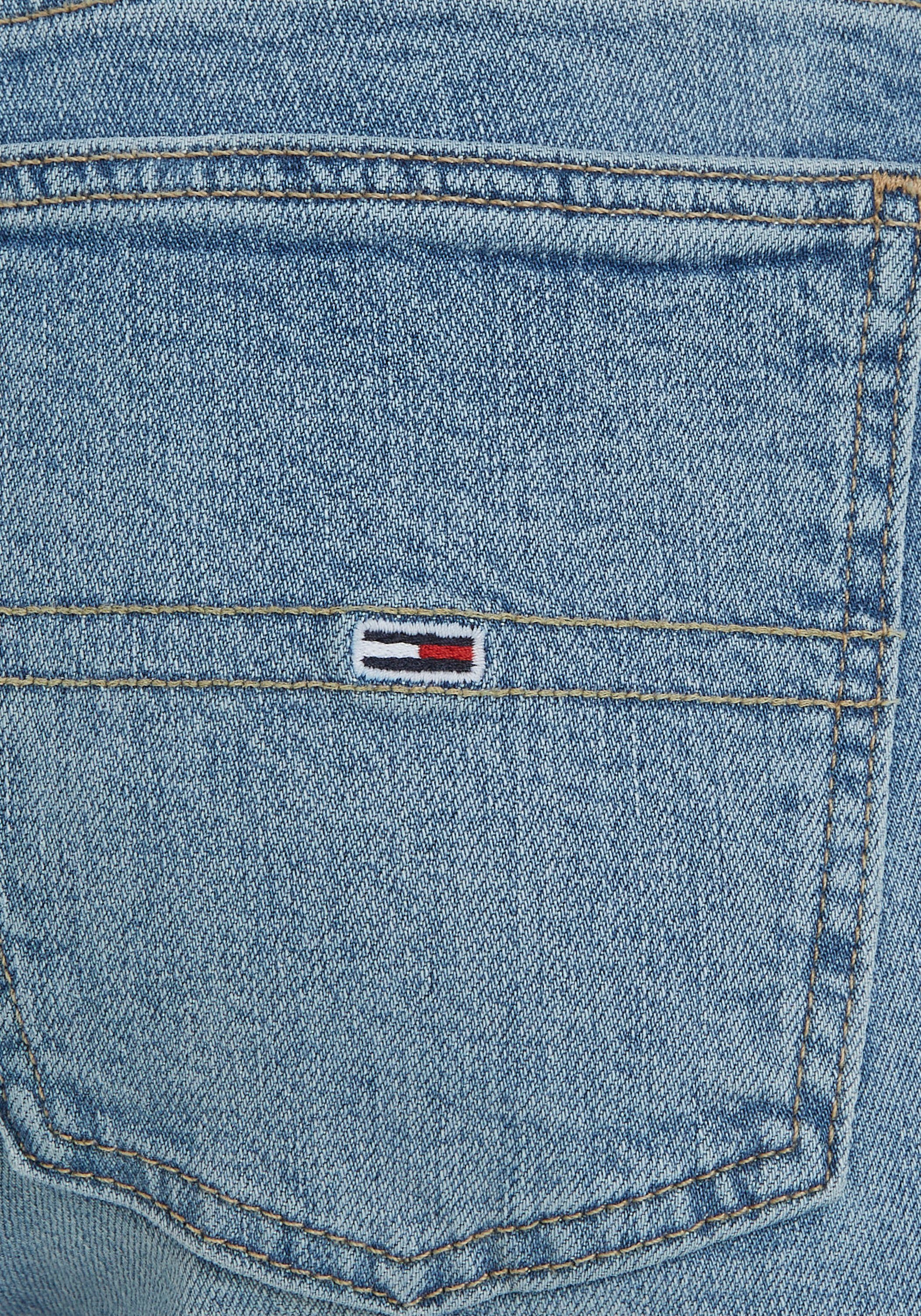 & light Flag Tommy Logo-Badge Schlagjeans denim3 Jeans Jeans Tommy mit