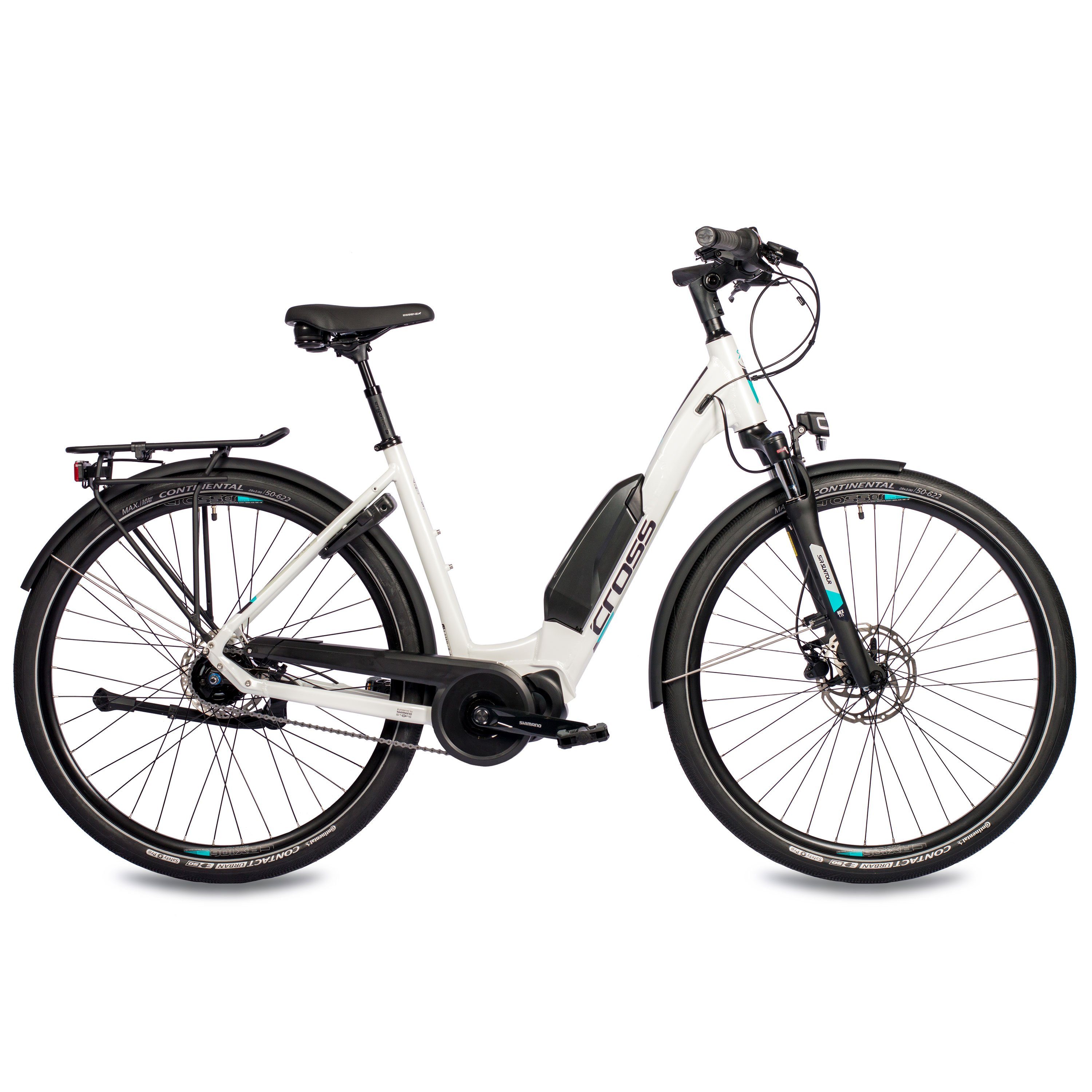 Airtracks E-Bike 28 Zoll E-Bike City Fahrrad LS WAVE X-Tron SR3 SHIMANO STеPS E5000 418, Nabenschaltung, Mittelmotor, 418 Wh Akku, 5 GANG Shimano NEXUS INTER - 45cm 50cm 55cm - Mod. 2024