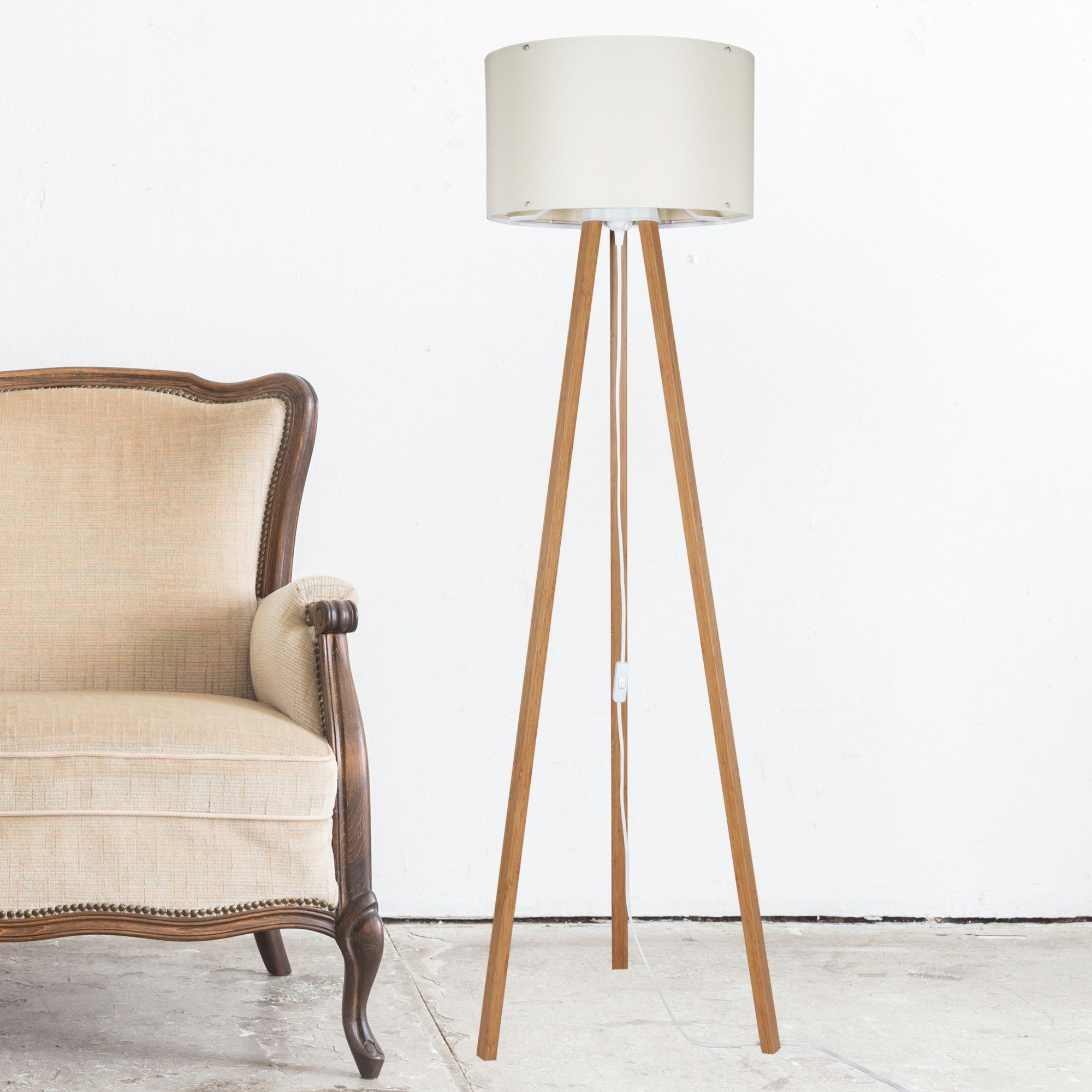lux.pro Stehlampe, ohne Leuchtmittel, »Keynes« Standleuchte günstig online kaufen