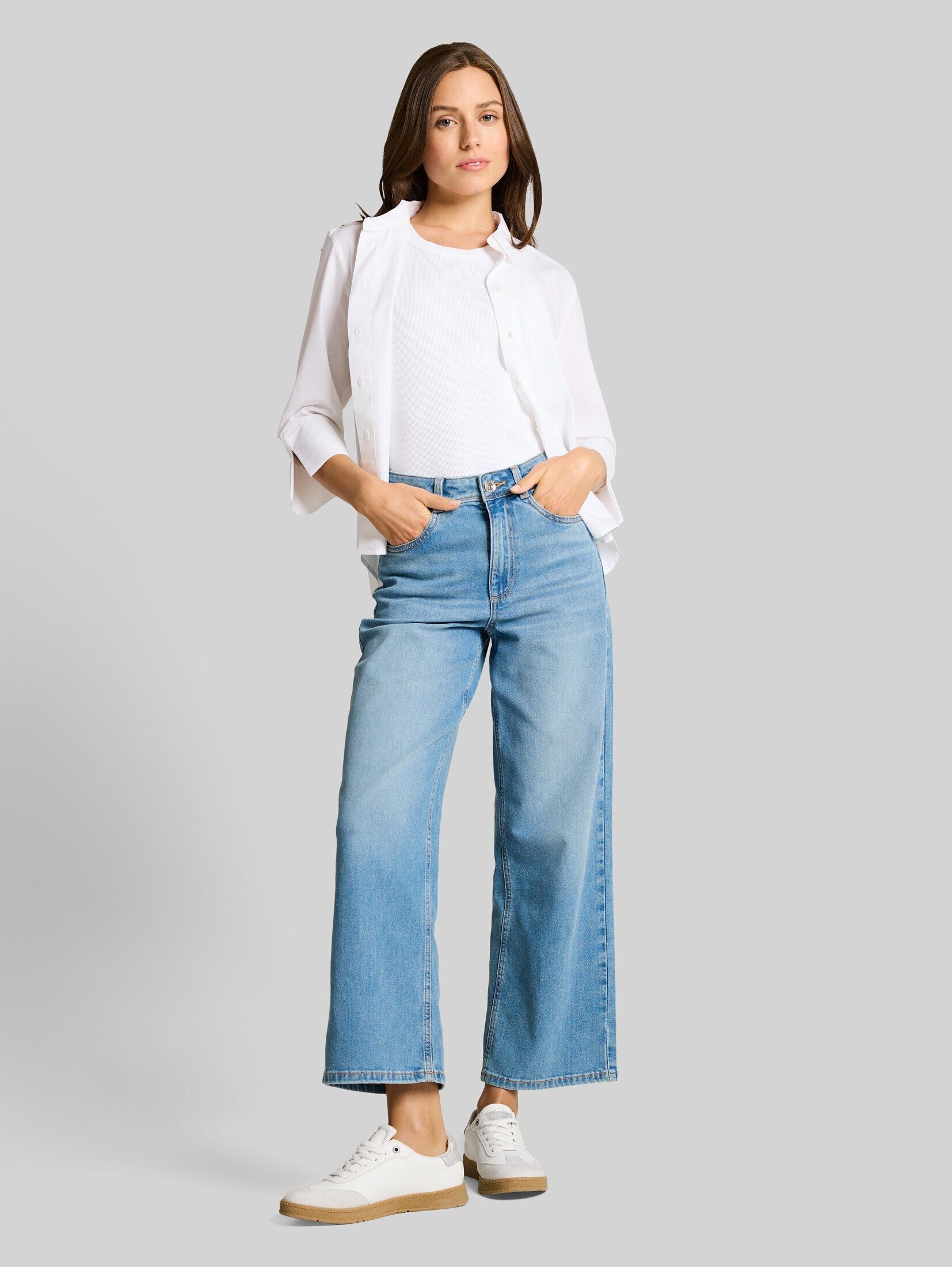 TOM TAILOR 7/8-Jeans Jeanshosen TTNELMA CULOTTE Jeans – Bild 2 von 5