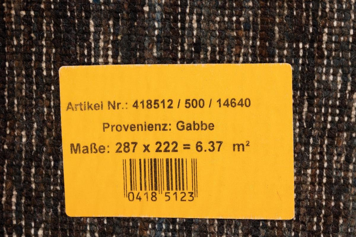 Gabbeh Trading, mm Handgeknüpfter rechteckig, Orientteppich, Ziegler Nain Orientteppich Moderner 221x286 Höhe: 6
