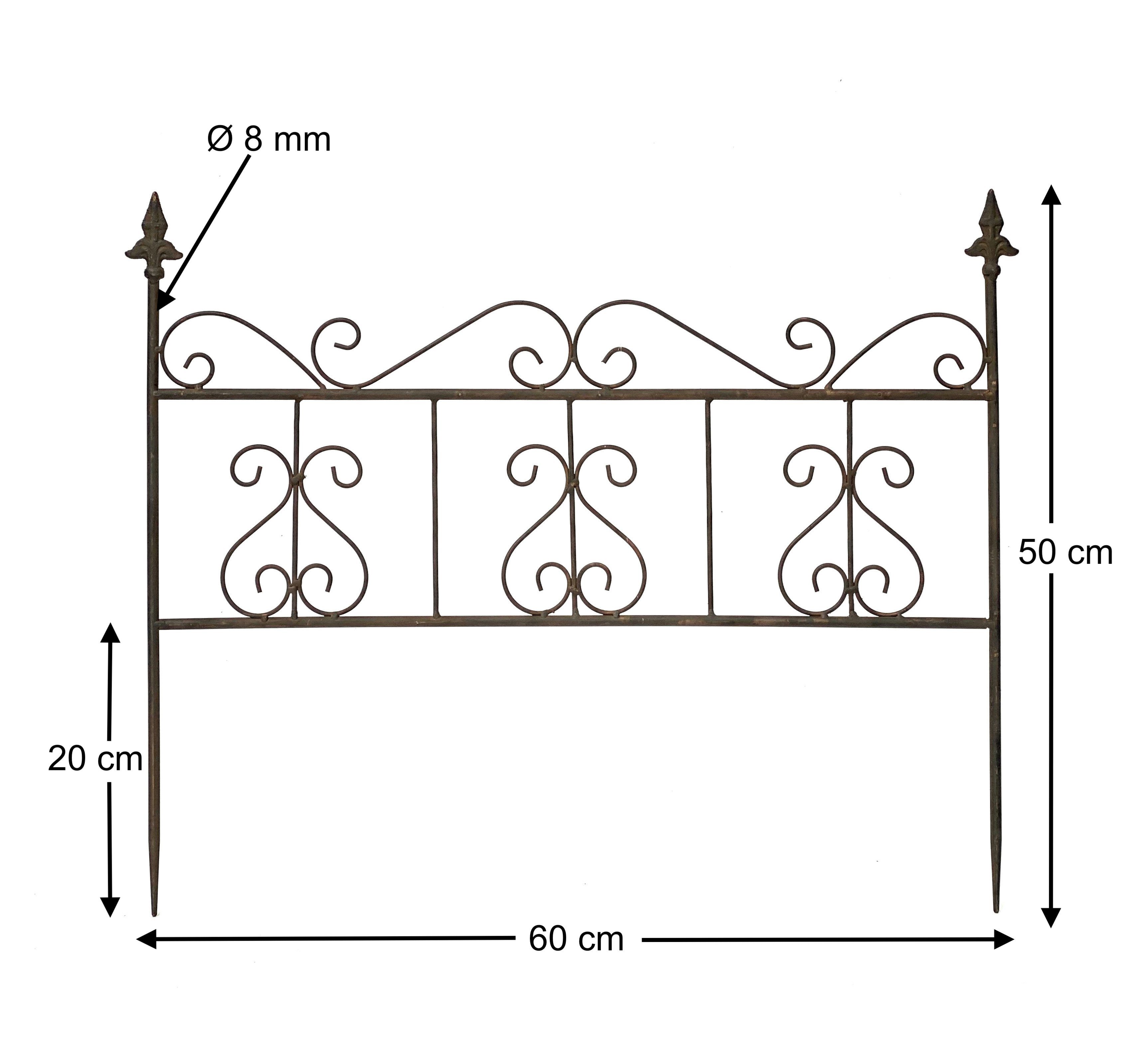 DanDiBo Rankhilfe Metall Blumengitter 60 cm günstig online kaufen