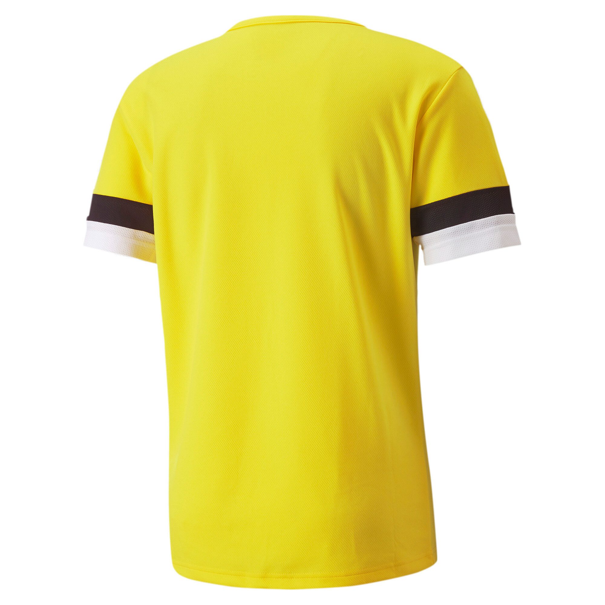 PUMA Fußballtrikot TEAMRISE JERSEY Regular Fit, mit Rundhalsausschnitt, mit Mesh-Details an den Ärmeln