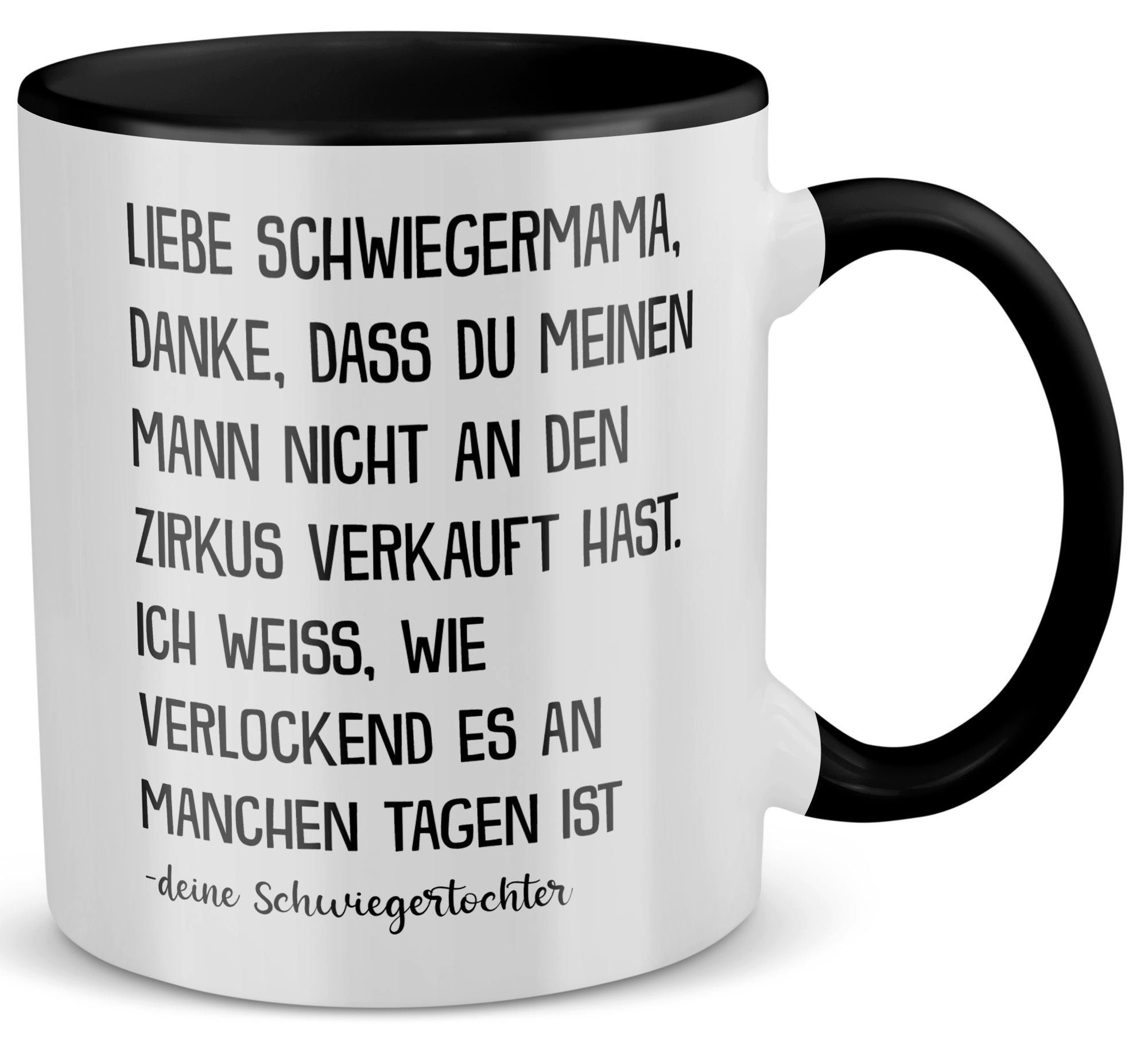 22Feels Tasse Schwiegermama Geschenk von Schwiegertochter