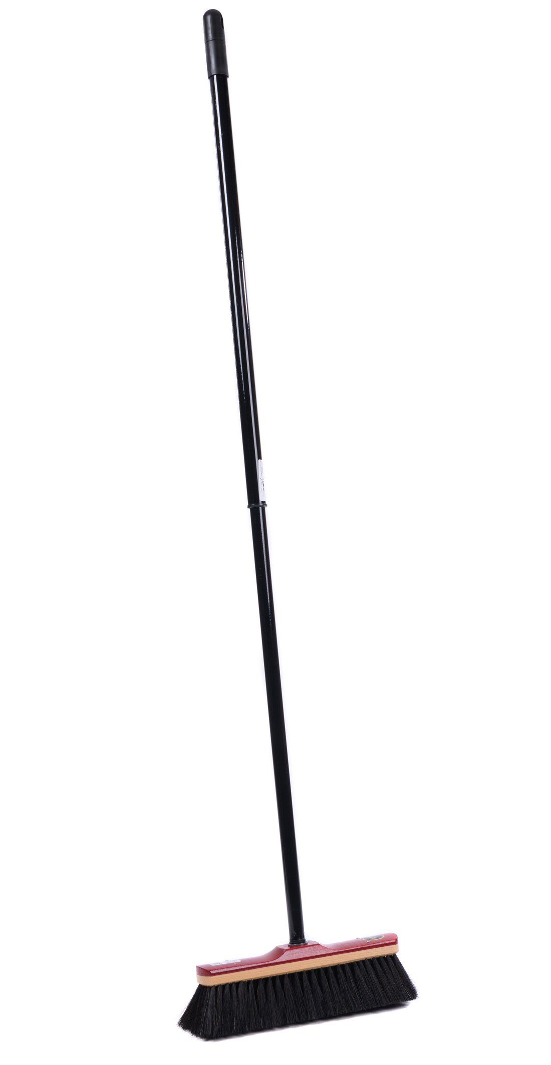 BawiTec Kehrgarnitur Echt Roßhaarbesen mit Teleskopstiel Rosshaar Zimmerbesen Stubenbesen, Fliesen, Laminat, Vinyl, Parkett, Holzböden, PVC-Böden, Steinböden, Keramikböden, Glasböden, (2-tlg), Rosshaar-Borsten, Teleskosptiel