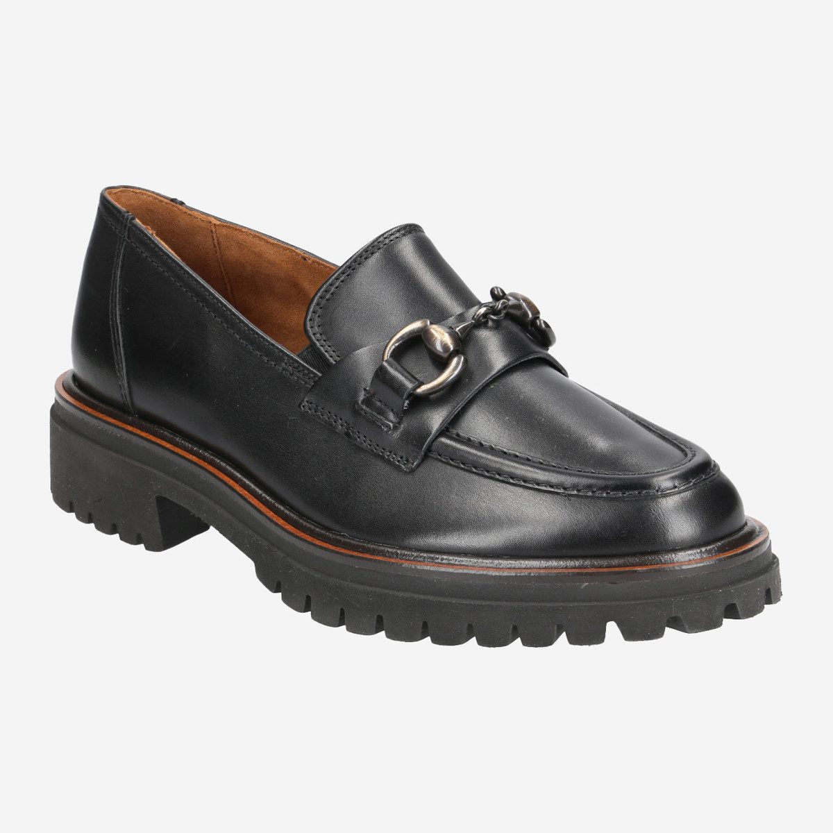 Paul Green Paul Green 2956-012, Slipper & Mokassin, Schwarz, Damen Slipper