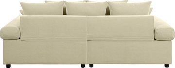 ATLANTIC home collection Big-Sofa Bjoern, mit Cord-Bezug, XXL-Sitzfläche, mit Federkern, frei im Raum stellbar