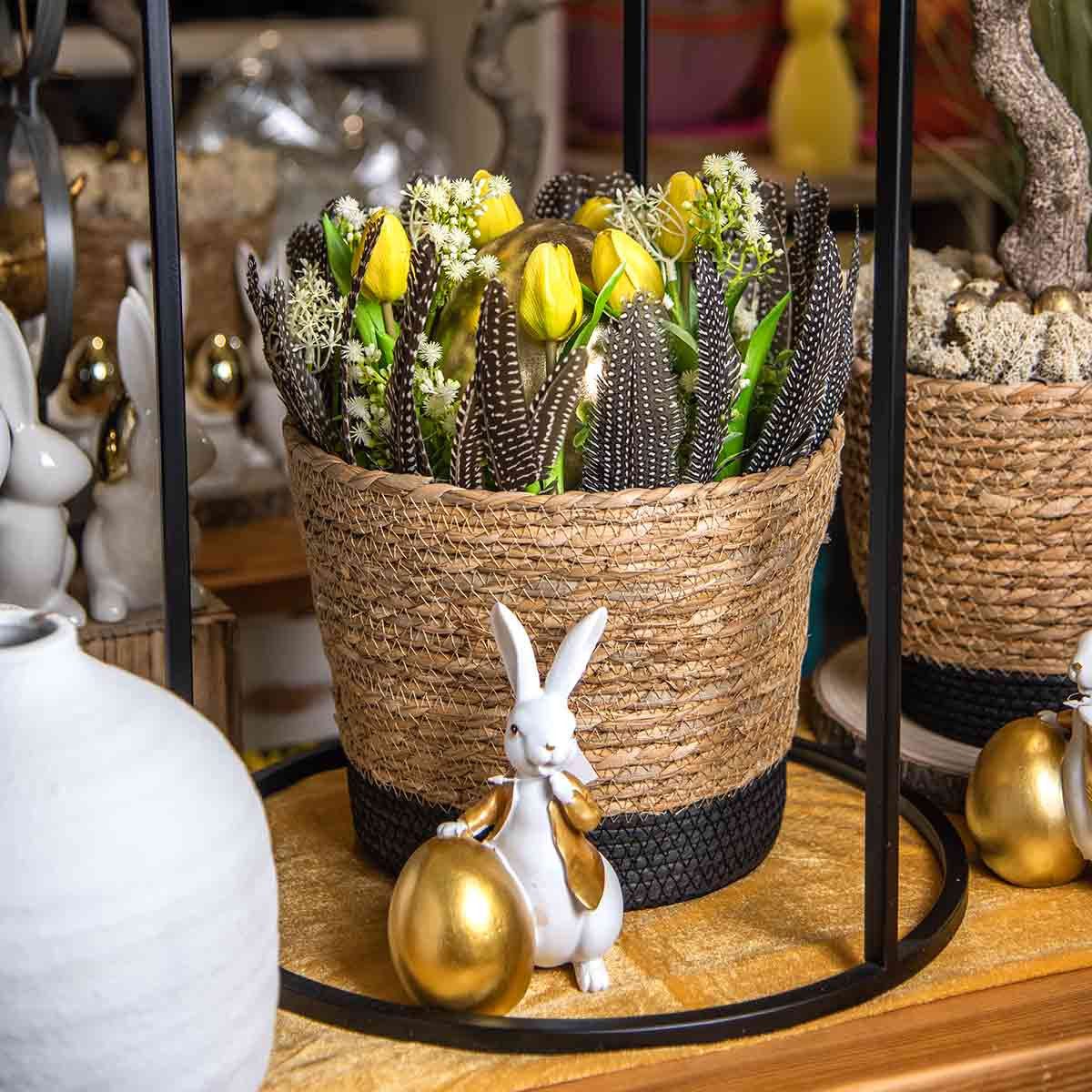 Viana Dekokorb Pflanzkorb Übertopf Seegras Boho günstig online kaufen