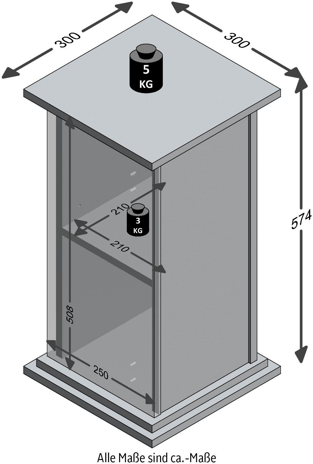 30 Breite Container Essex FMD Eiche eiche cm | NB NB