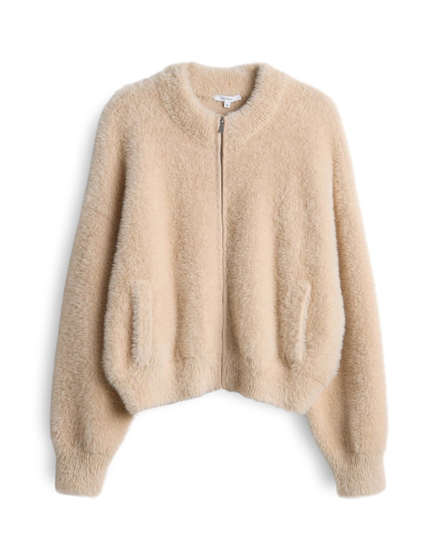 OPUS Strickjacke DORES in Felloptik lockere Passform, weicher Griff, dezent günstig online kaufen