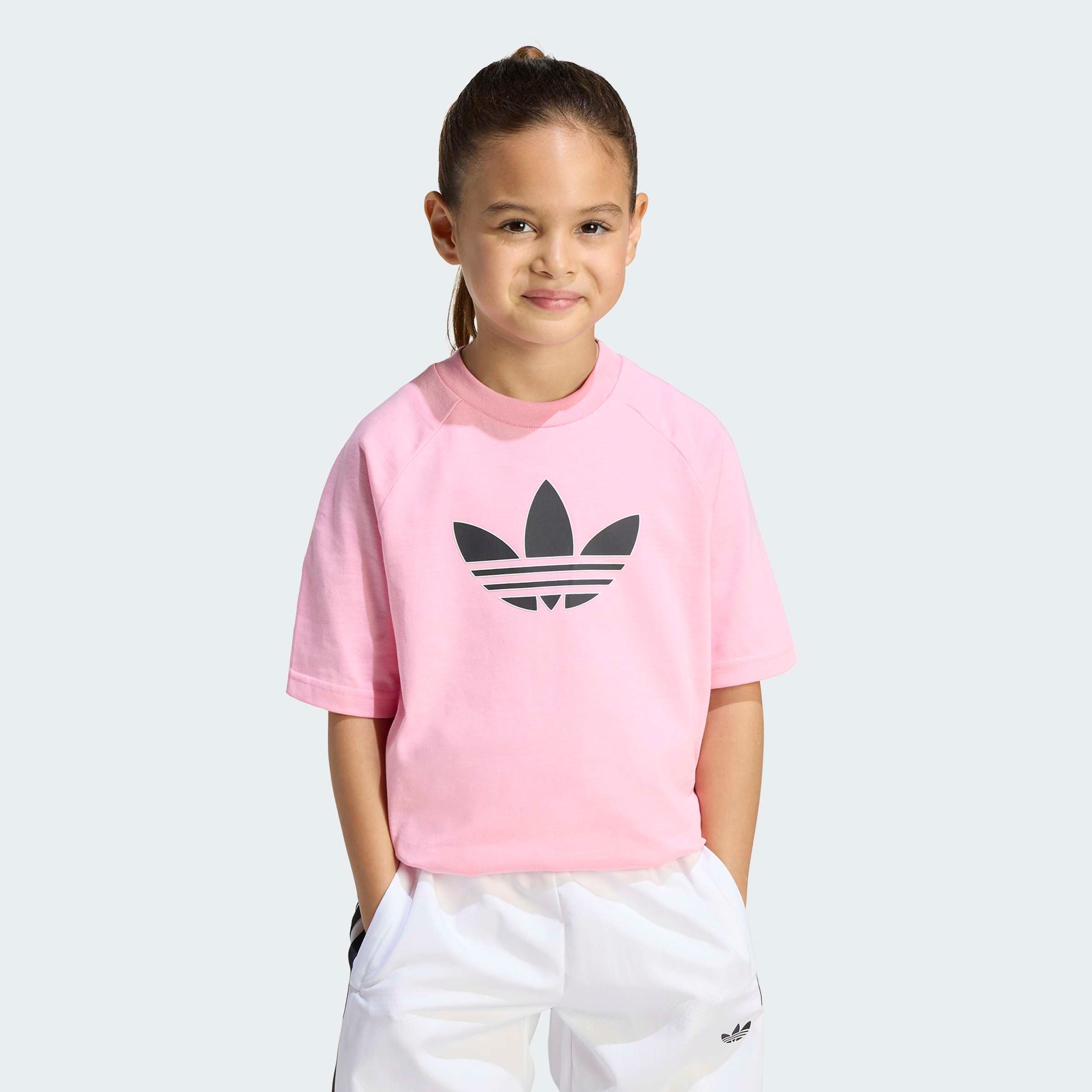 adidas Originals T-Shirt GRAFIK TREFOIL LOCKERES
